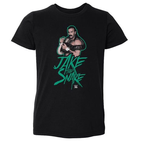 Jake The Snake Name Pose Kids Toddler WWE T-Shirt
