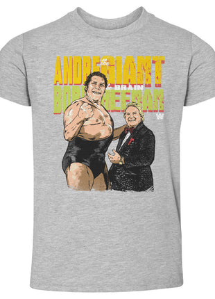 Andre The Giant & Bobby The Brain Heenan WHT