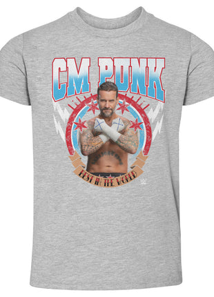 CM Punk Best In The World Pose Kids Toddler WWE T-Shirt
