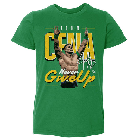 John Cena Never Give Up WWE Kids Toddler T-Shirt