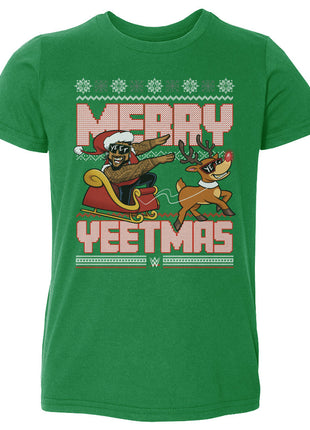 Jey Uso BIG SHOTS Merry Yeetmas Kids Toddler WWE T-Shirt