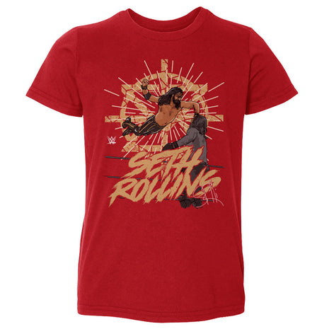 Seth Rollins Flying WWE Kids Toddler T-Shirt