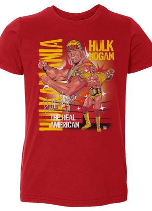 Hulk Hogan The Real American Kids Toddler WWE T-Shirt
