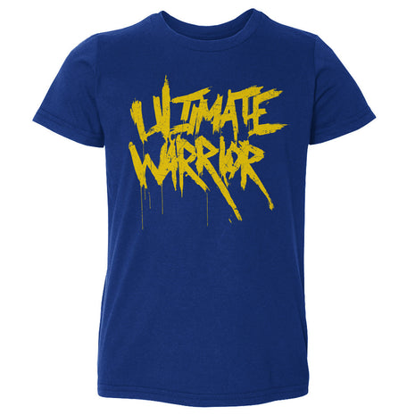Ultimate Warrior Name Grunge WWE Kids Toddler T-Shirt