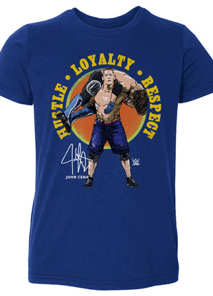 John Cena Hustle Loyalty Respect WHT