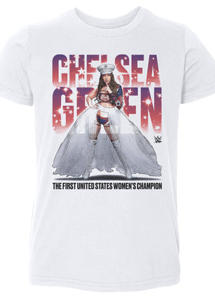 Chelsea Green Stars Kids Toddler WWE T-Shirt