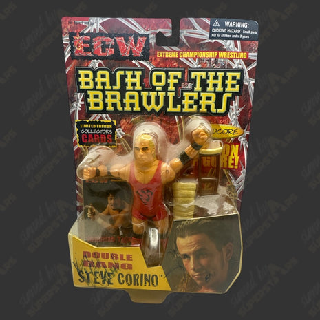 Steve Corino signed ECW Bash of the Brawlers Action Figure