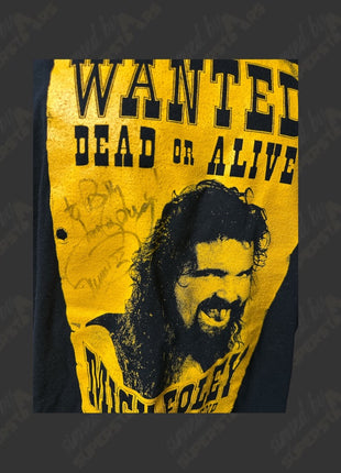 Cactus Jack signed Wanted T-Shirt with COA (Size: 2XL)