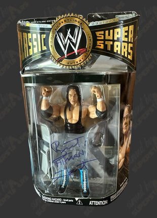 Bret Hart signed WWE Classic Superstars Action Figure