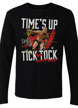 Karrion Kross Time's Up Men's WWE Long Sleeve T-Shirt