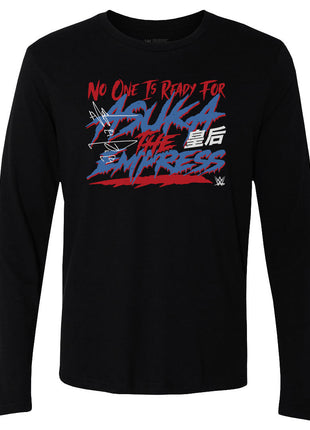 Asuka No One Is Ready WWE Men's Long Sleeve T-Shirt