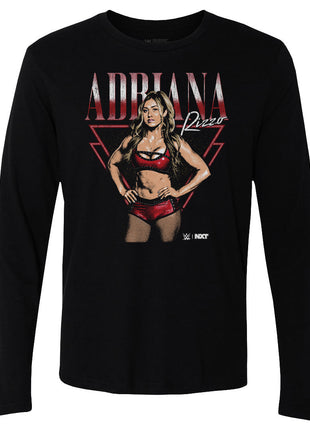 Adriana Rizzo Triangle Name Men's WWE Long Sleeve T-Shirt