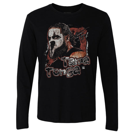 Tama Tonga WWE Grunge Men's WWE Long Sleeve T-Shirt