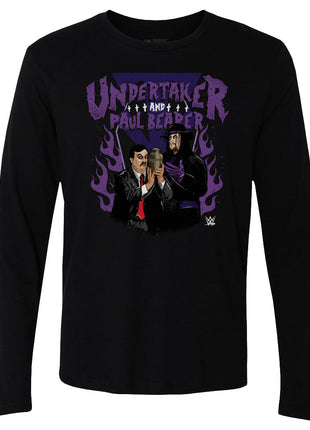 Undertaker & Paul Bearer Pose WHT