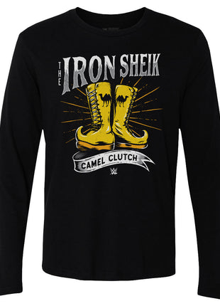 Iron Sheik Camel Clutch Men's WWE Long Sleeve T-Shirt