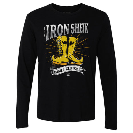 Iron Sheik Camel Clutch Men's WWE Long Sleeve T-Shirt