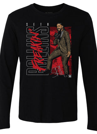Seth Rollins Vertical WWE Men's Long Sleeve T-Shirt