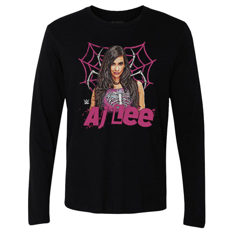 AJ Lee Pose Men's WWE Long Sleeve T-Shirt