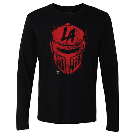 LA Knight Helmet Men's WWE Long Sleeve T-Shirt