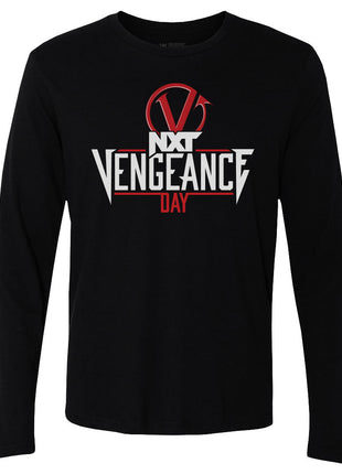 WWE Vengeance Day 2023 Logo Men's WWE Long Sleeve T-Shirt