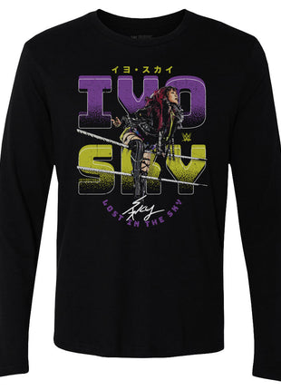 Iyo Sky Ropes WWE Men's Long Sleeve T-Shirt