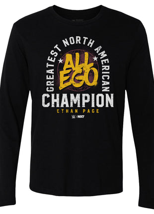 Ethan Page Greatest North American Champion Men's WWE Long Sleeve T-Shirt