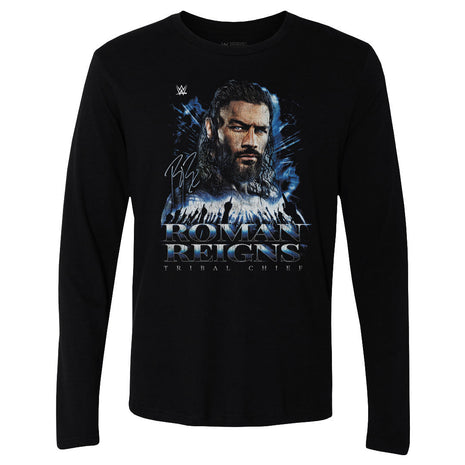 Roman Reigns Grunge Men's WWE Long Sleeve T-Shirt