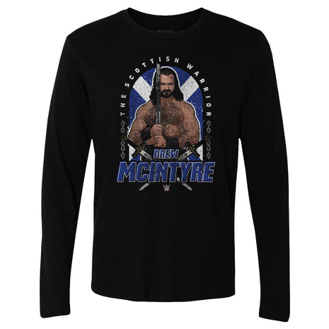 Drew McIntyre Gritty Men's WWE Long Sleeve T-Shirt