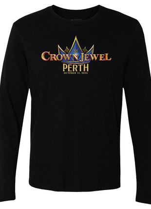 WWE Crown Jewel Perth 2025 Men's WWE Long Sleeve T-Shirt