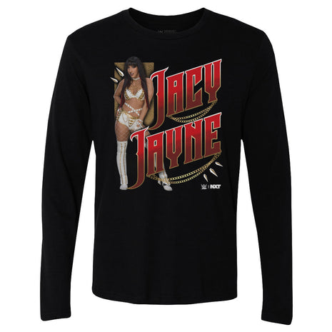 Jacy Jayne WWE Spike & Chain Men's WWE Long Sleeve T-Shirt