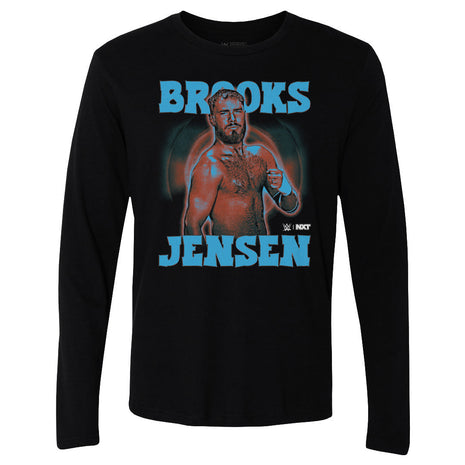 Brooks Jensen WWE Pose Men's WWE Long Sleeve T-Shirt