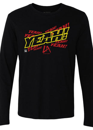 LA Knight Yeah Repeat WWE Men's Long Sleeve T-Shirt