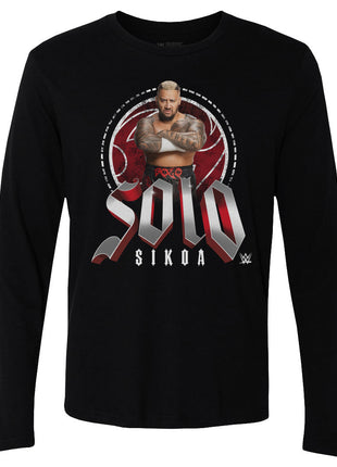 Solo Sikoa Tribal Men's WWE Long Sleeve T-Shirt