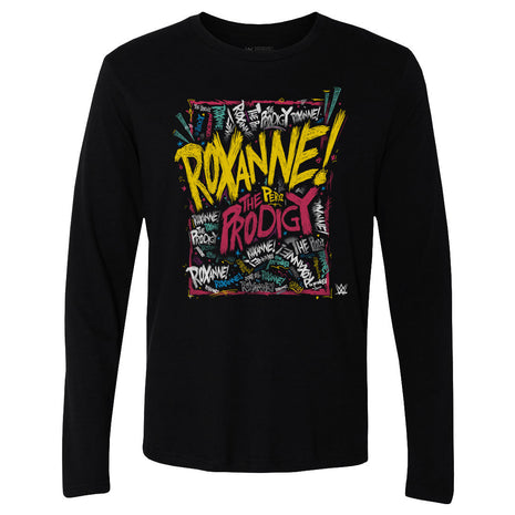 Roxanne Perez The Prodigy Text Men's WWE Long Sleeve T-Shirt
