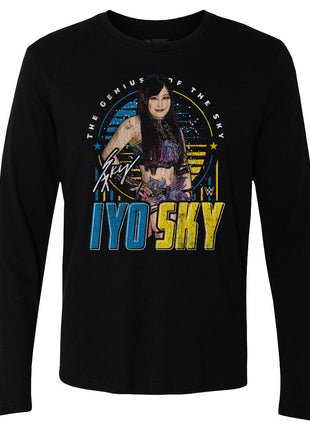 Iyo Sky The Genius Of The Sky Men's WWE Long Sleeve T-Shirt