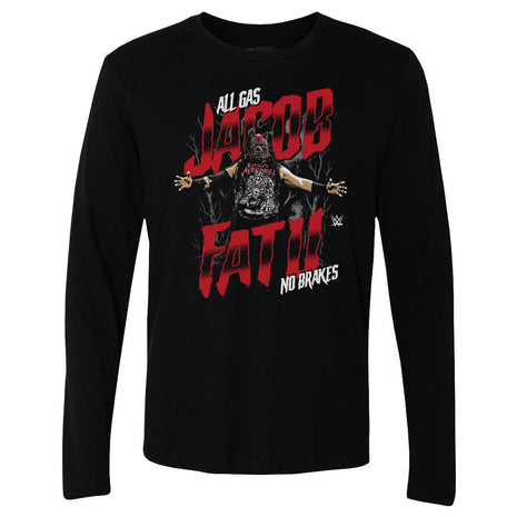 Jacob Fatu All Gas No Breaks Men's WWE Long Sleeve T-Shirt