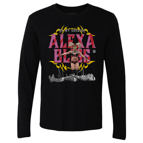 Alexa Bliss Oh My Goddess WWE Men's Long Sleeve T-Shirt