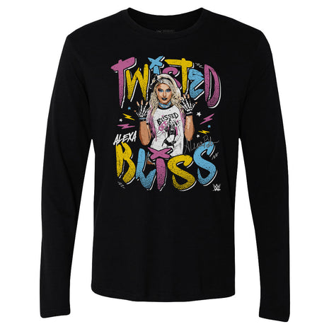 Alexa Bliss Twisted Bliss WWE Men's Long Sleeve T-Shirt