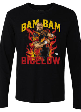 Bam Bam Bigelow Flames WHT