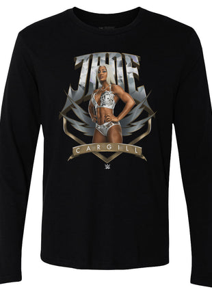 Jade Cargill Shine WWE Men's Long Sleeve T-Shirt