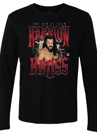 Karrion Kross The End Is Near Men's WWE Long Sleeve T-Shirt