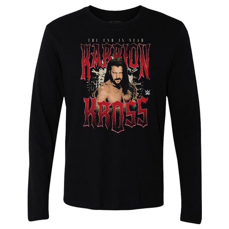 Karrion Kross The End Is Near Men's WWE Long Sleeve T-Shirt