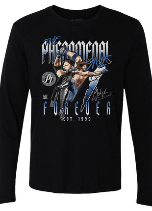 A.J. Styles WWE The Phenomenal One Forever Men's WWE Long Sleeve T-Shirt