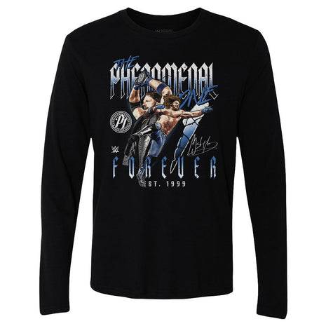 A.J. Styles WWE The Phenomenal One Forever Men's WWE Long Sleeve T-Shirt