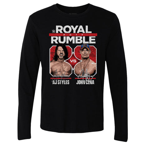 John Cena Vs A.J. Styles Royal Rumble 2017 WHT