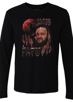 Jacob Fatu Gritty WWE Men's Long Sleeve T-Shirt