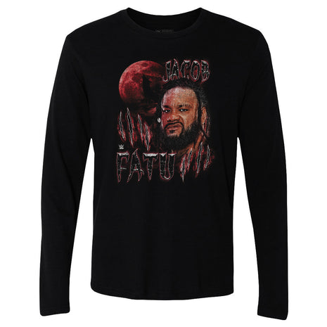 Jacob Fatu Gritty WWE Men's Long Sleeve T-Shirt