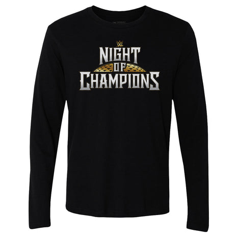 WWE Night Of Champions 2023 Logo Men's WWE Long Sleeve T-Shirt