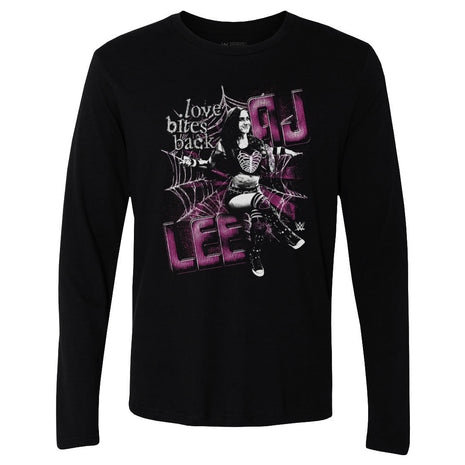 AJ Lee Spider Web Men's WWE Long Sleeve T-Shirt