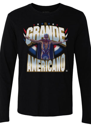 El Grande Americano WWE Stars & Stripes Men's WWE Long Sleeve T-Shirt